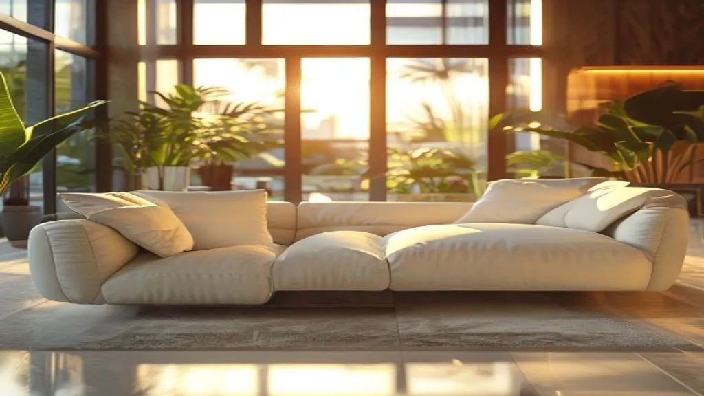 Jasa Pembersih Sofa L-Shape Keluarga di Jagakarsa Jakarta Selatan