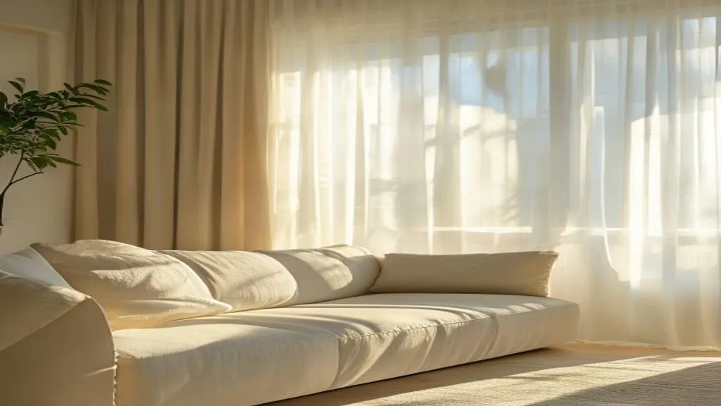 Cuci Sofa Kain Katun Lembut Cepat Kering di Jati Padang
